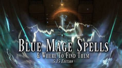 Blue Magic Spells in FFXI